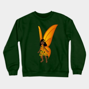 Lyla the Sunflower Fairy Crewneck Sweatshirt